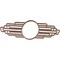Ekena Millwork Elizabeth Wood Fretwork Pierced Ceiling Medallion, Walnut, 22"W x 11"H x 6"IW x 10 3/8"IH x 3/8"T CMWP22X11X0375EBWA - alternate 3